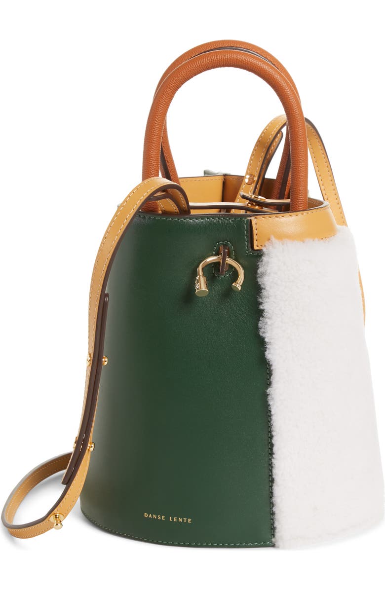 Danse Lente Bobbi Genuine Shearling Tote, Main, color,