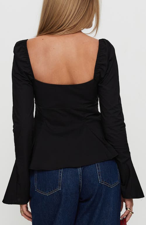 Princess Polly Lilibette Tie Front Top