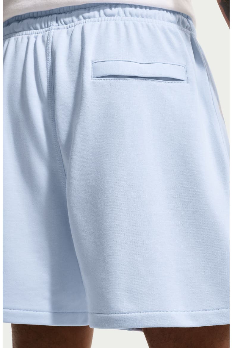 Club French Terry Flow Shorts, Alternate, color, HYDROGEN BLUE/ WHITE