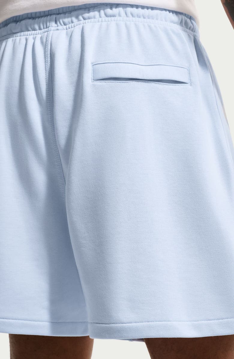 Nike Club French Terry Flow Shorts, Alternate, color, Hydrogen Blue/ White