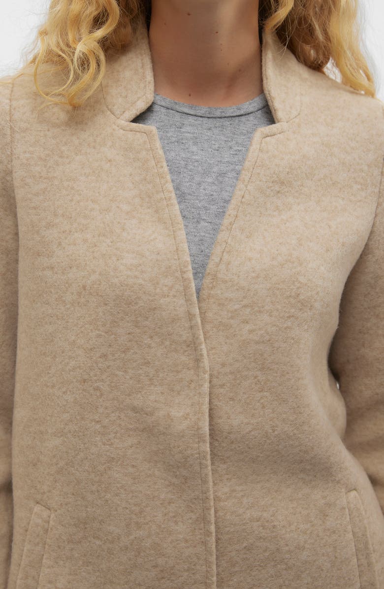 VERO MODA Katrine Brushed Long Jacket, Alternate, color, 