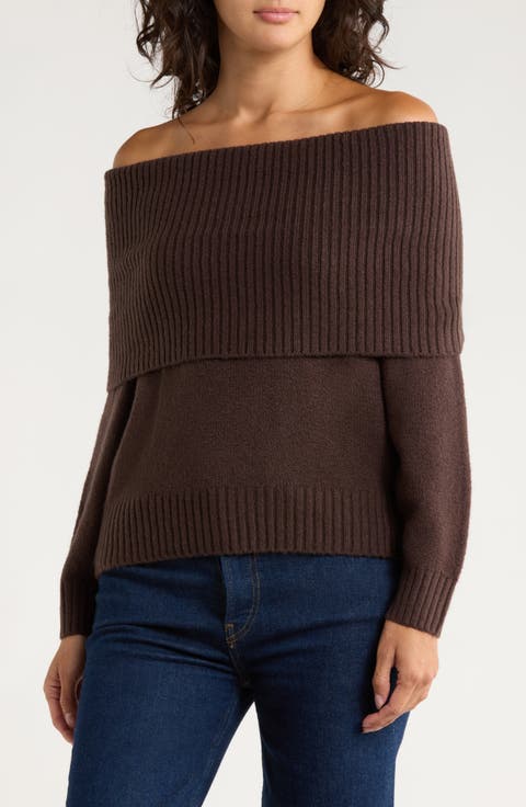 Off the Shoulder Sweater