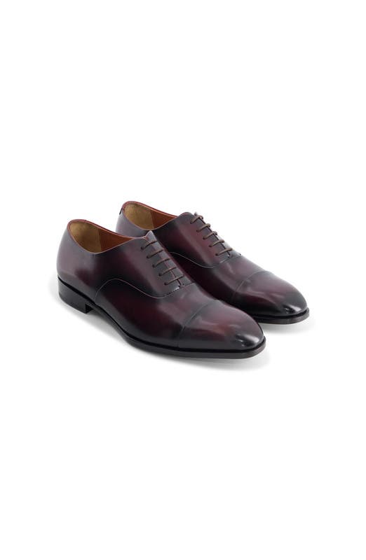 Genoa Cap-toe Oxford, Alternate, color, Chestnut Depth Brown Leather