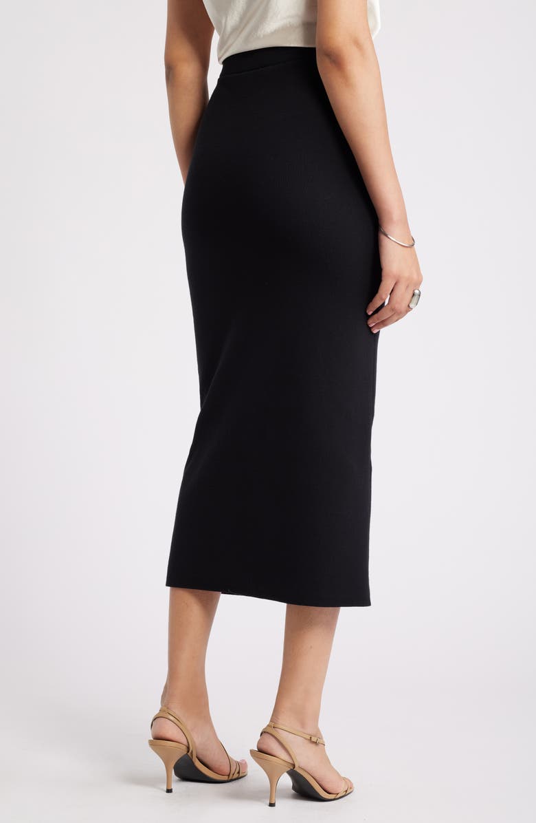 Open Edit Luxe Sculpt Maxi Skirt, Alternate, color, 