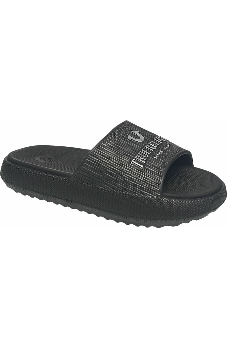 True Religion Meg Pool Slide, Main, color, Black