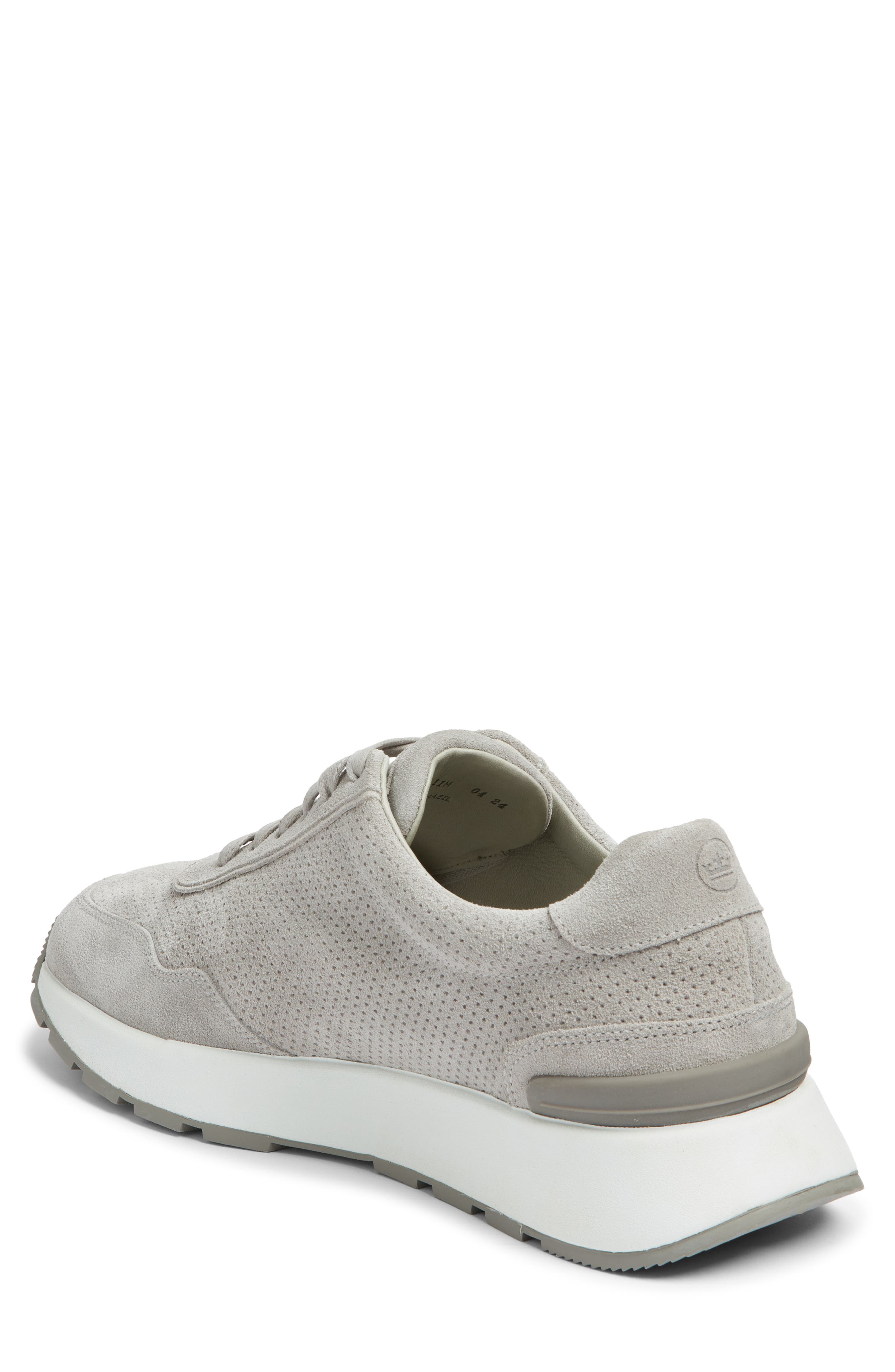 Peter Millar Wayfare Runner, Alternate, color, Pearl Grey