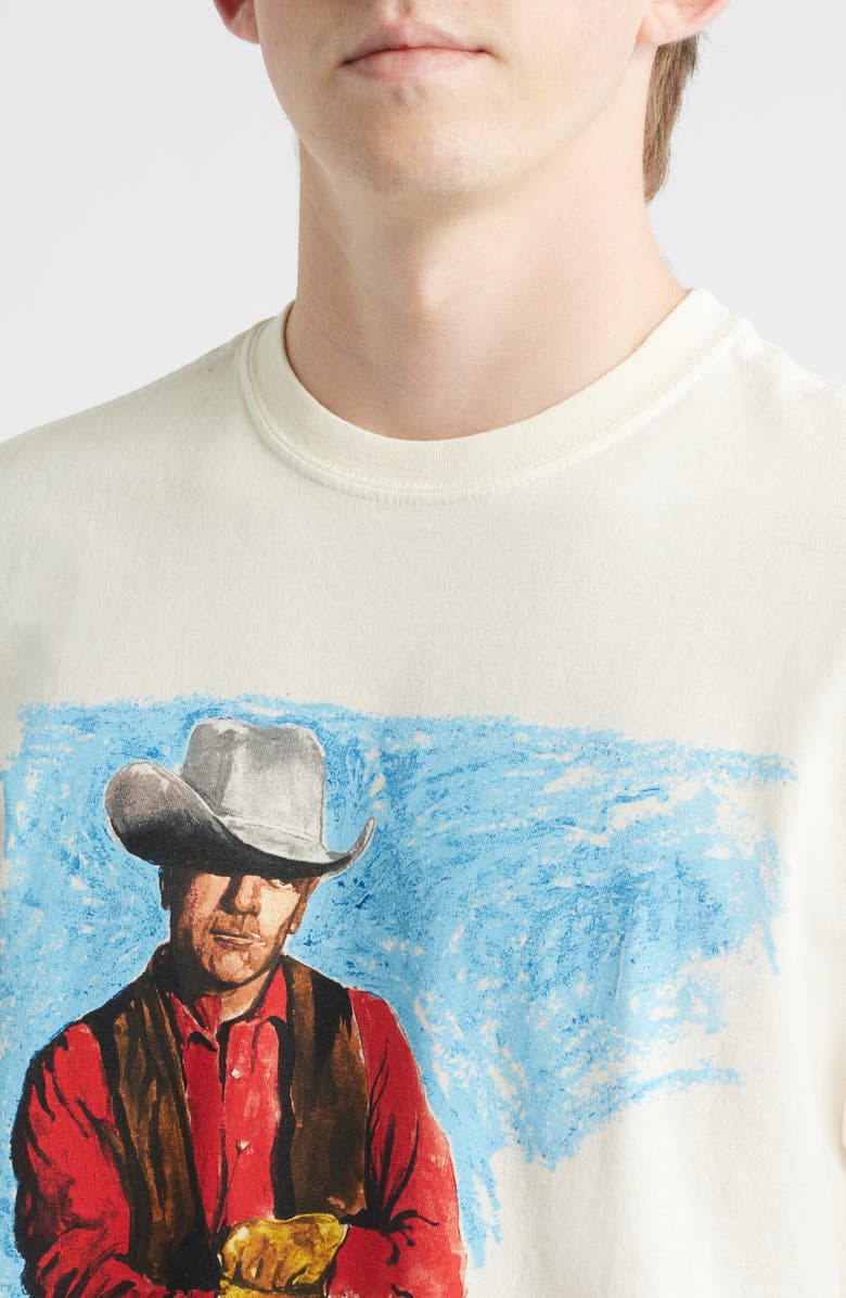 ONE OF THESE DAYS Heaven Can Wait Graphic T-Shirt, Alternate, color, Bone