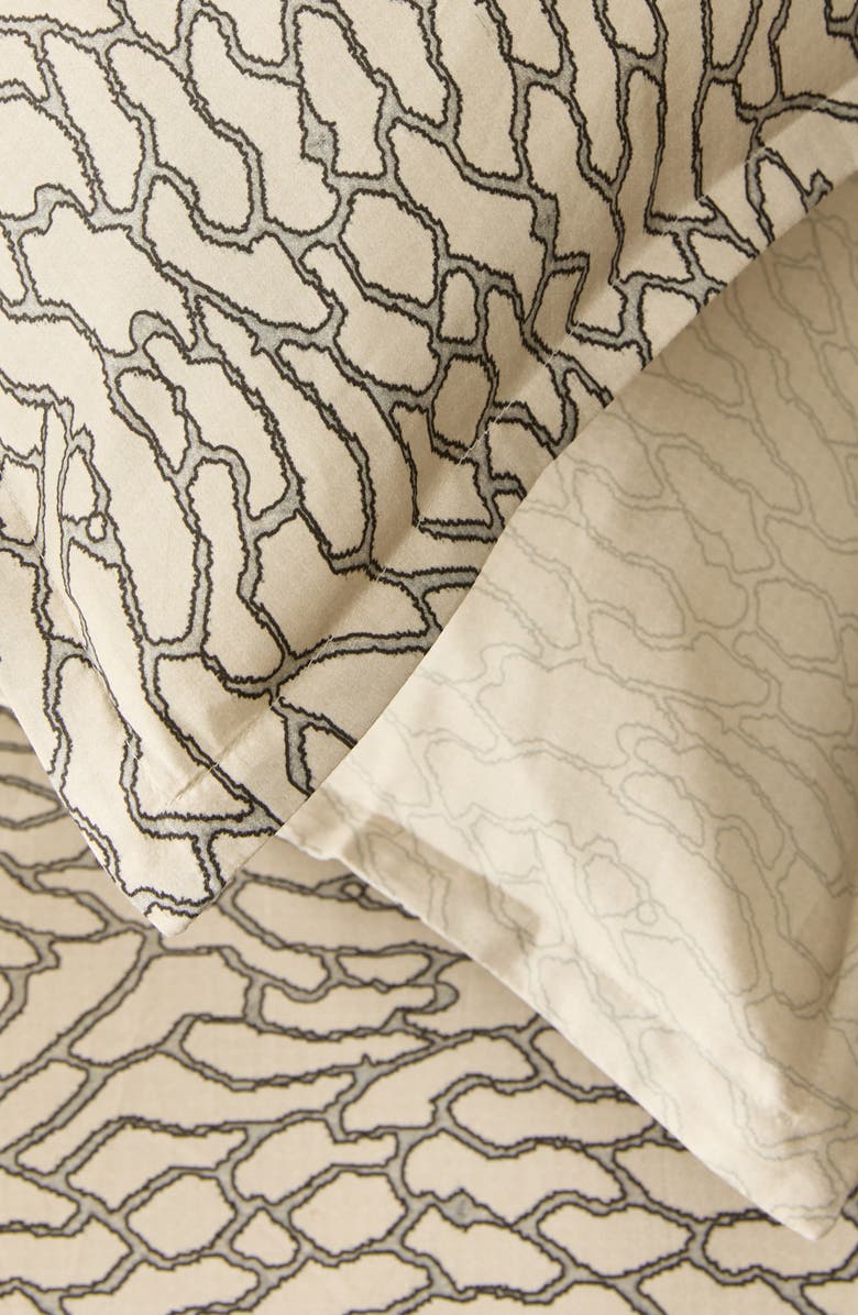 Domani Home Kaleido Duvet Cover, Sheet & Shams Set, Alternate, color, Grey