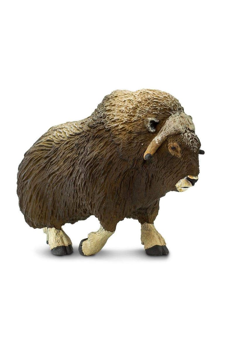 Safari Ltd. Muskox Toy Kids Toy Figure, Alternate, color, NO COLOR