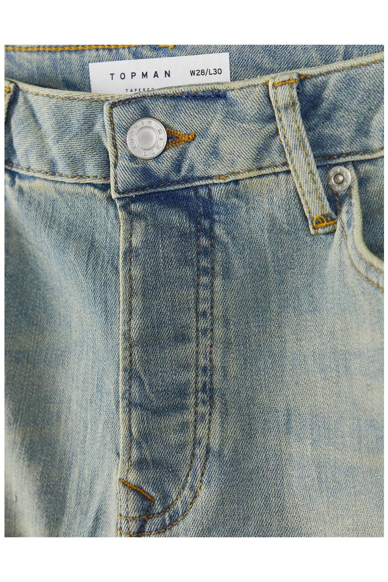 Relaxed Straight Leg Jeans, Alternate, color, LIGHT BLUE