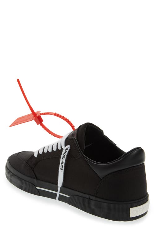 Shop Off-white New Vulcanized Low Sneaker In Black - White