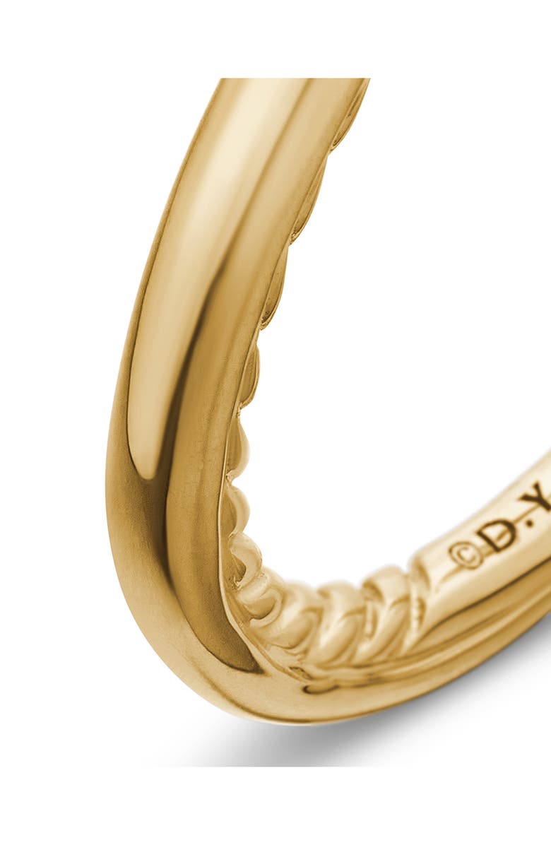 David Yurman DY Eden Band Ring in 18K Yellow Gold, Alternate, color,