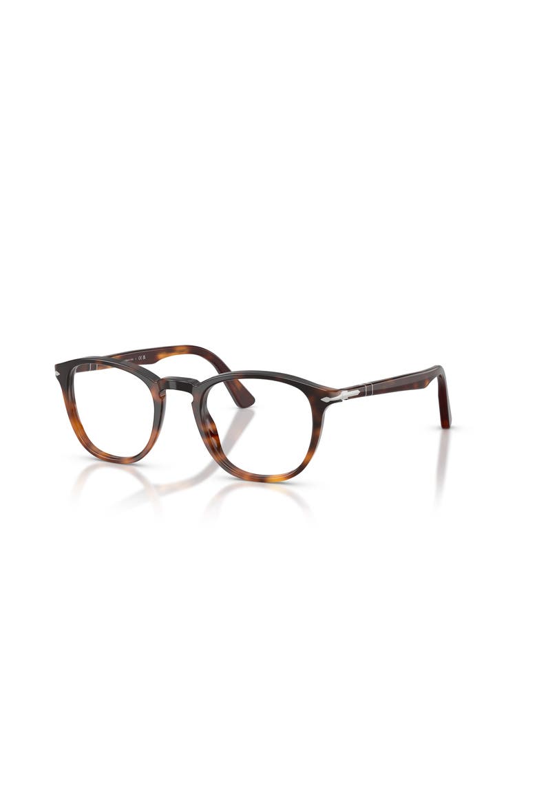 49mm Round optical glasses, Main, color, Tortoise