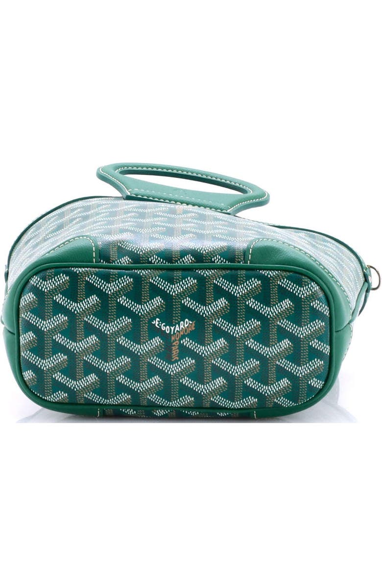 Pre-Owned Goyard Beluga Bag Coated Canvas Mini, Alternate, color, Green
