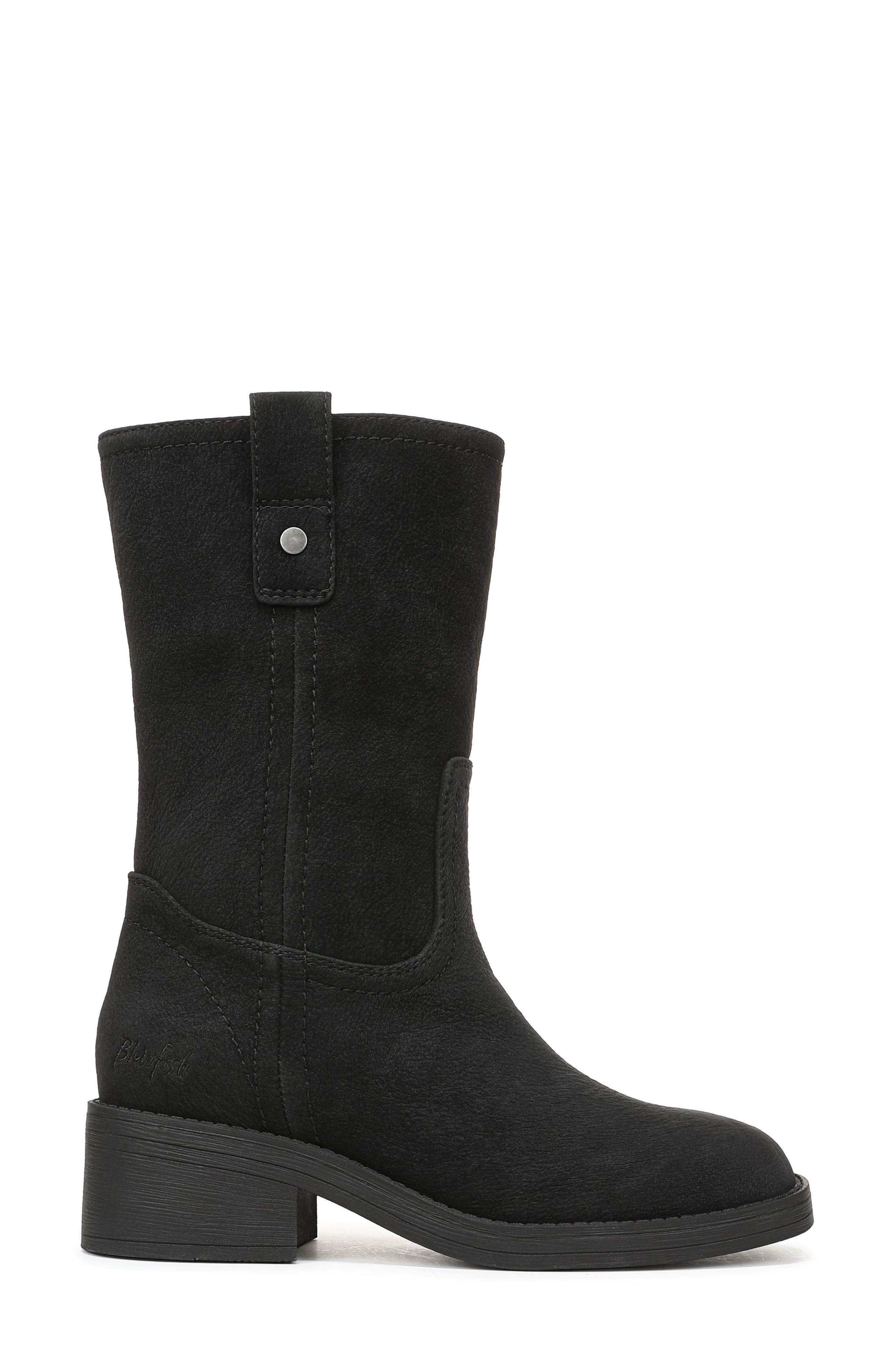 Nomadic Knee High Boot, Alternate, color, BLACK FAUX SUEDE