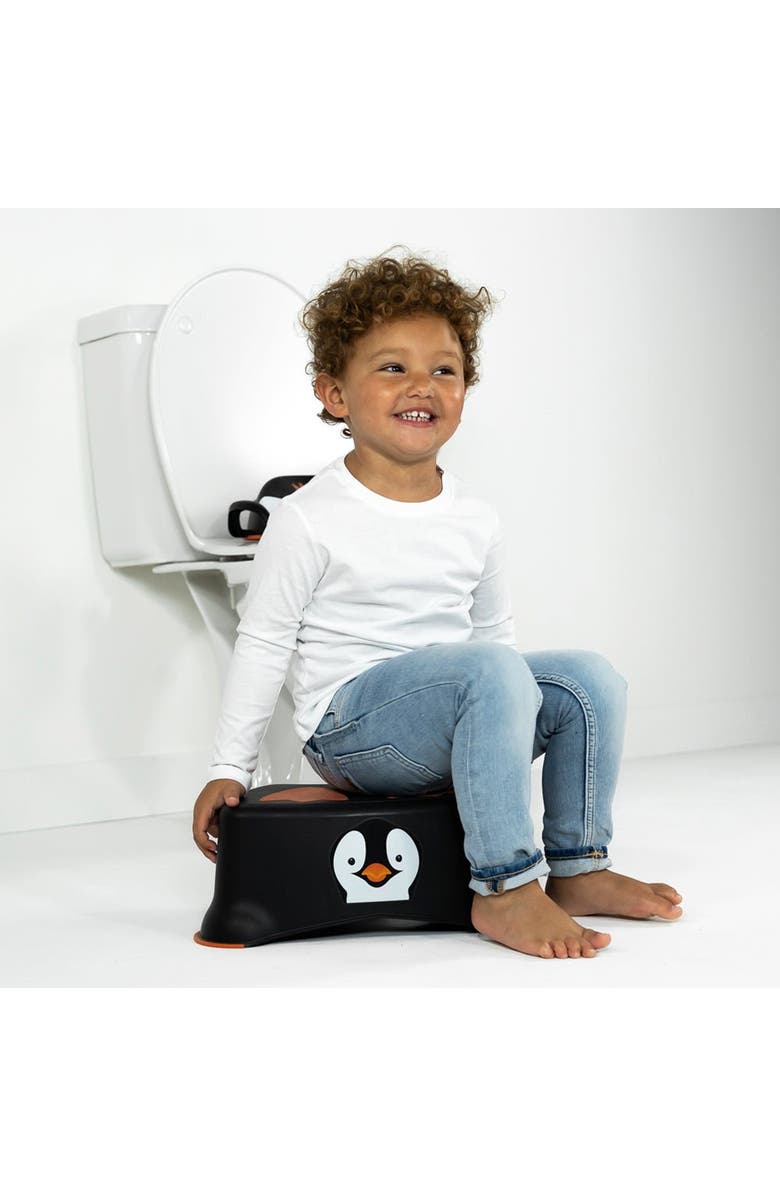 My Carry Potty Travel Potty, Trainer Seat & Step Stool, Alternate, color, Penguin