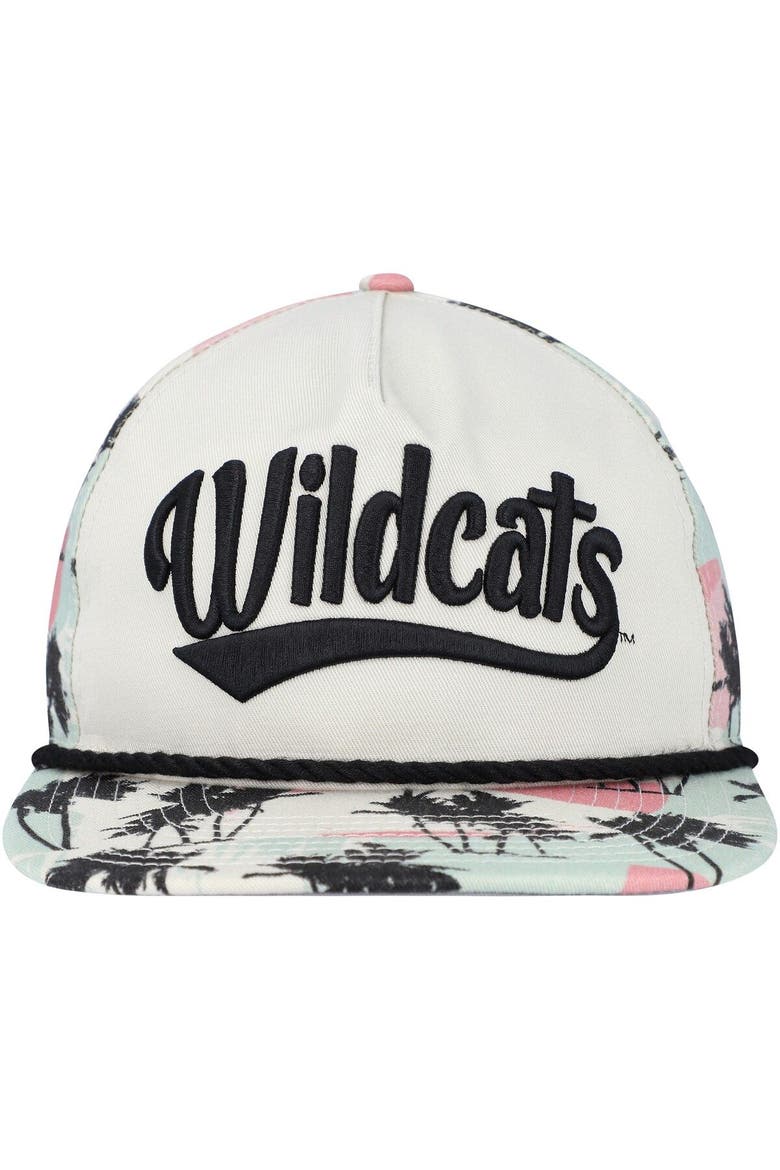 Men's New Era Cream Kentucky Wildcats High Tide Golfer Snapback Hat, Alternate, color, Cream