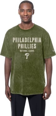 New Era Men's New Era Olive Philadelphia Phillies 2026 Armed Forces Day T-Shirt