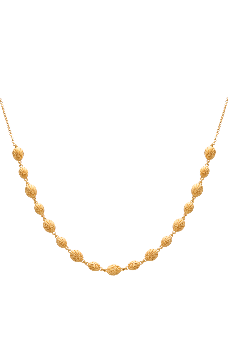 Murkani Soul Protector Necklace, Main, color, Yellow Gold