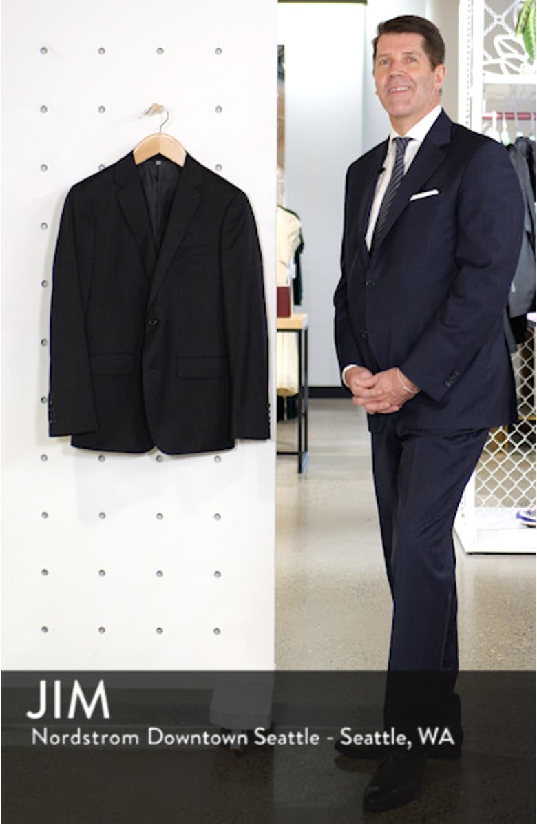 Jetsetter Slim Fit Stretch Wool Blazer, sales video thumbnail