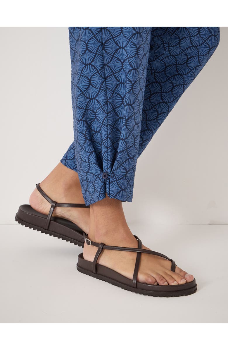 Hush Vrai Air Flow Ankle Grazer Pants, Alternate, color, Seashell Navy