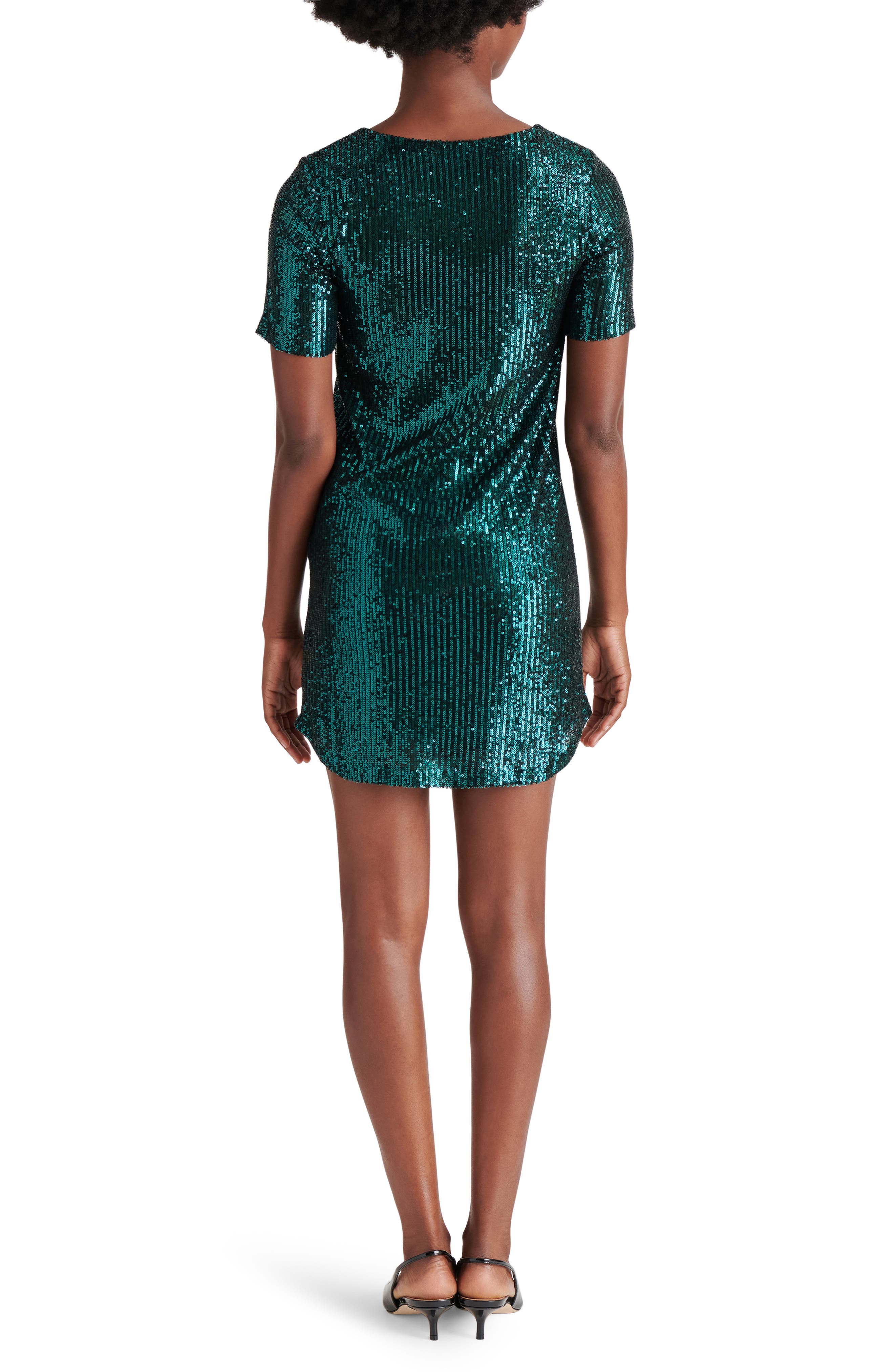 Steve Madden - One Shoulder Maxima Sequin Dress main image 1