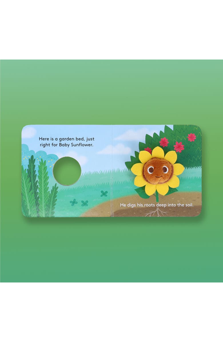 Chronicle Books 'Baby Sunflower' Finger Puppet Book, Alternate, color,