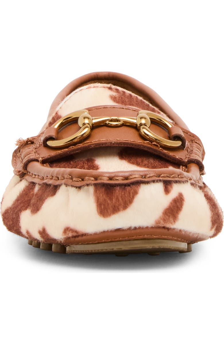 Anne Klein Chrystie Bit Loafer, Alternate, color, Cow Print