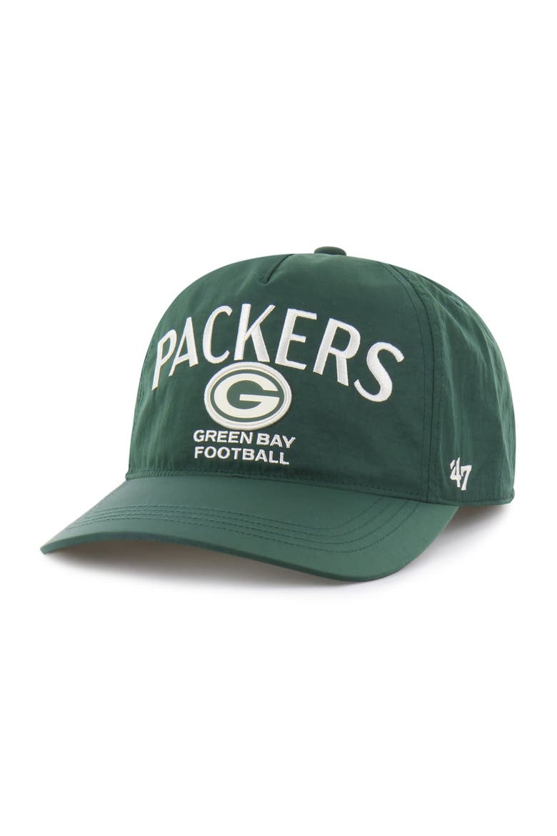 Men's '47 Green Green Bay Packers Modernia Hitch Adjustable Hat, Main, color, Green
