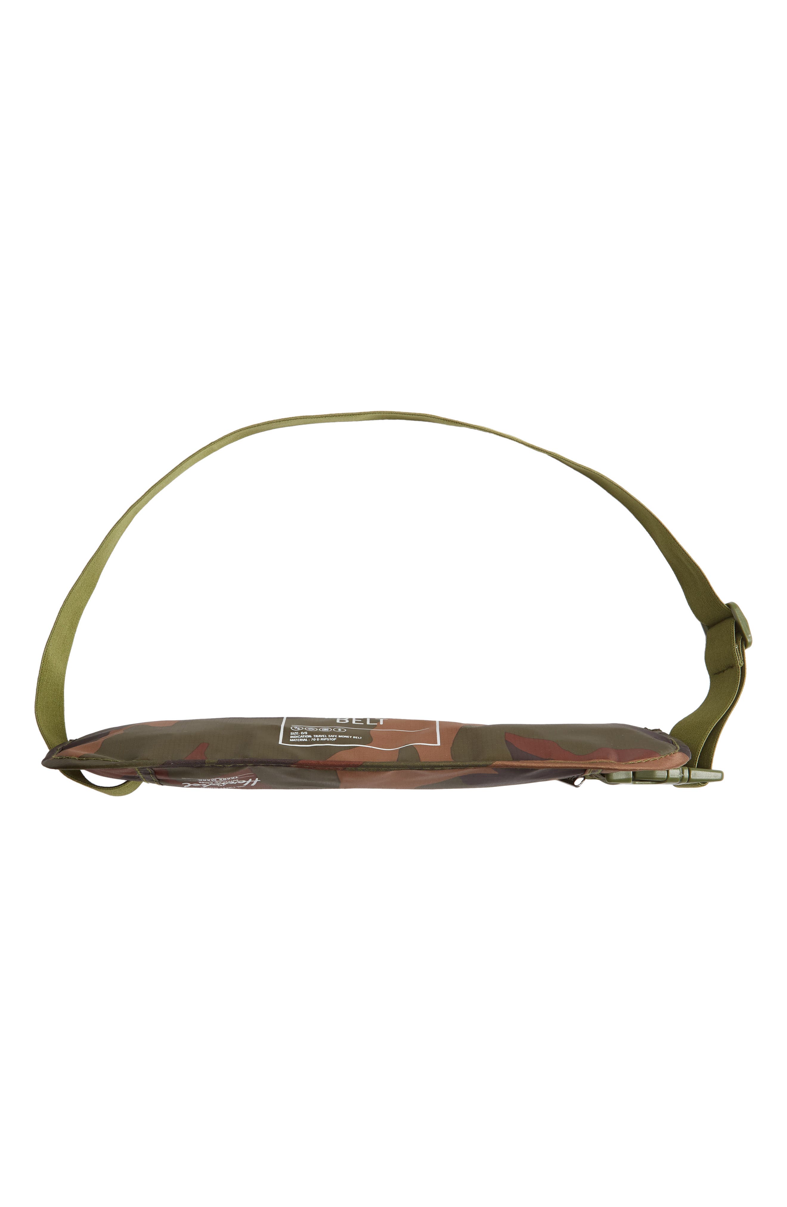 Camo Money Belt, Alternate, color, WOODLAND CAMO