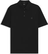 BOSS Parris Solid Cotton Polo