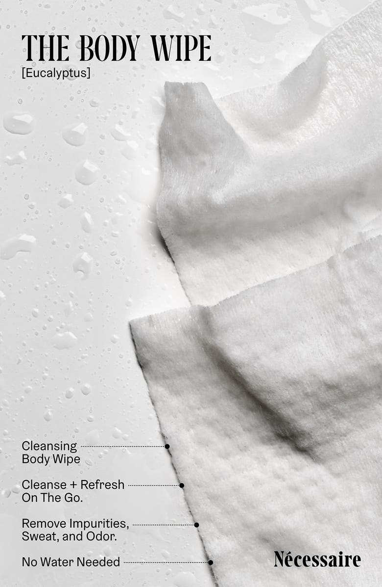 Nécessaire The Body Wipe Eucalyptus, Alternate, color,