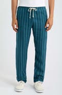 ALEX CRANE Bo Linen Drawstring Pants