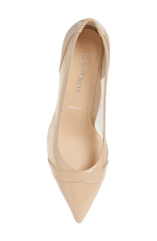 Ron White Caitlyn Pointed Toe Pump In Desert