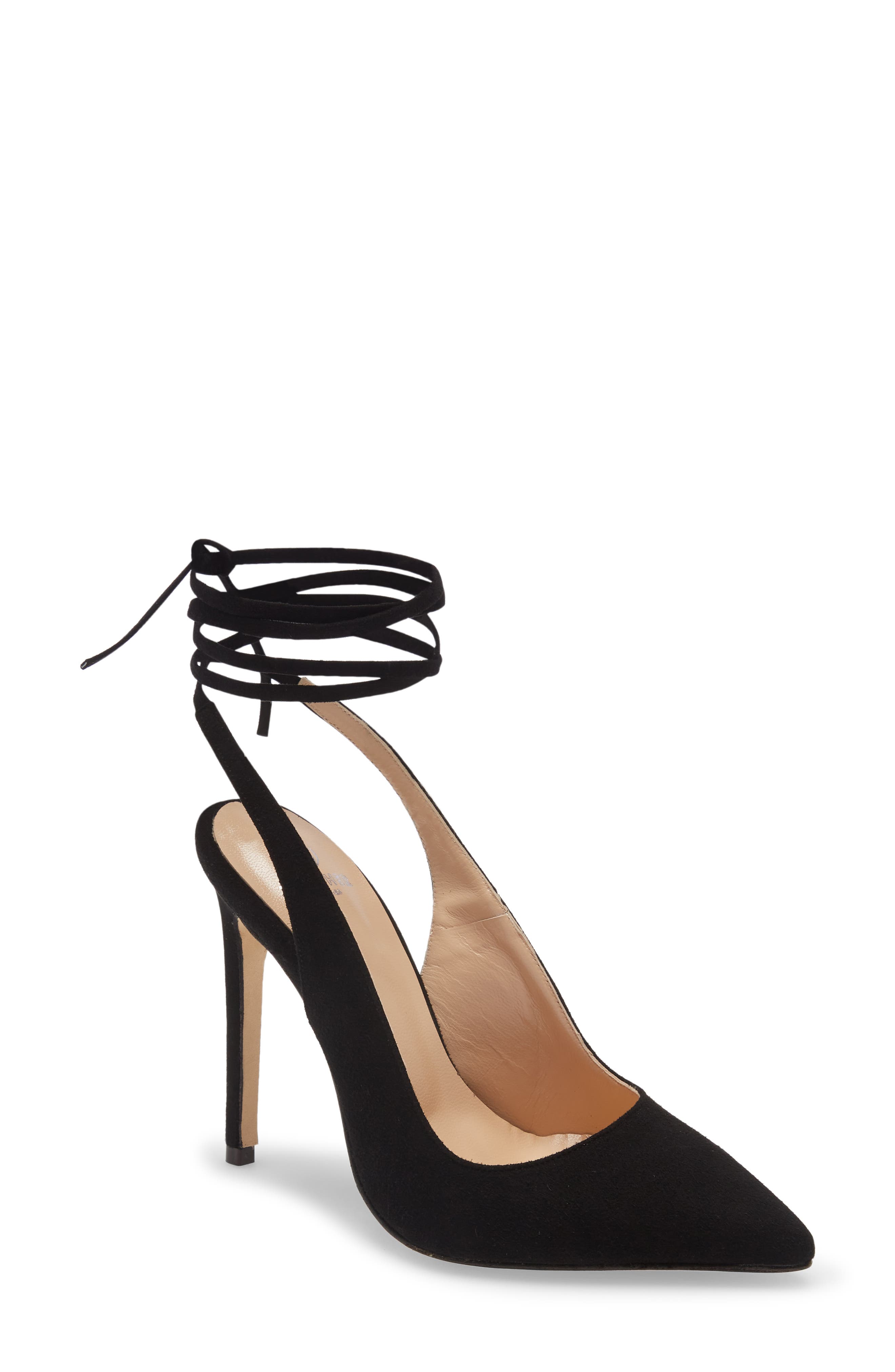 Brother Vellies Ankle Tie Pump, Main, color, 