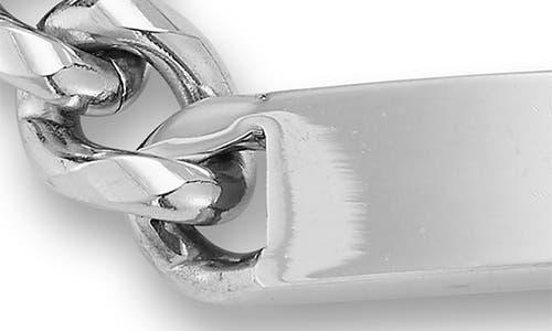 Yield Of Men Id Tag Bracelet In Metallic