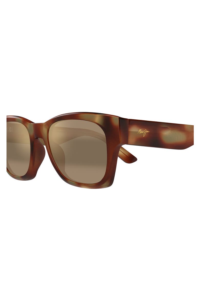 Valley Isle 59mm PolarizedPlus2® Rectangular Sunglasses, Alternate, color, BROWN