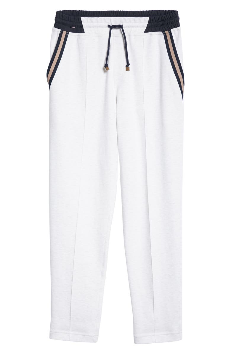 Brunello Cucinelli Cotton Blend Jersey Pants, Alternate, color, 