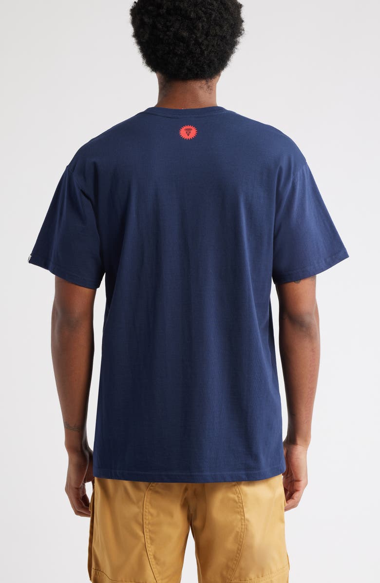 ICECREAM Chrome Cotton Graphic T-Shirt, Alternate, color, Black Iris