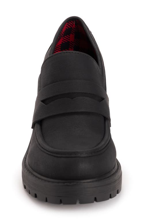 Muk Luks Leona Loafer Pump In Black