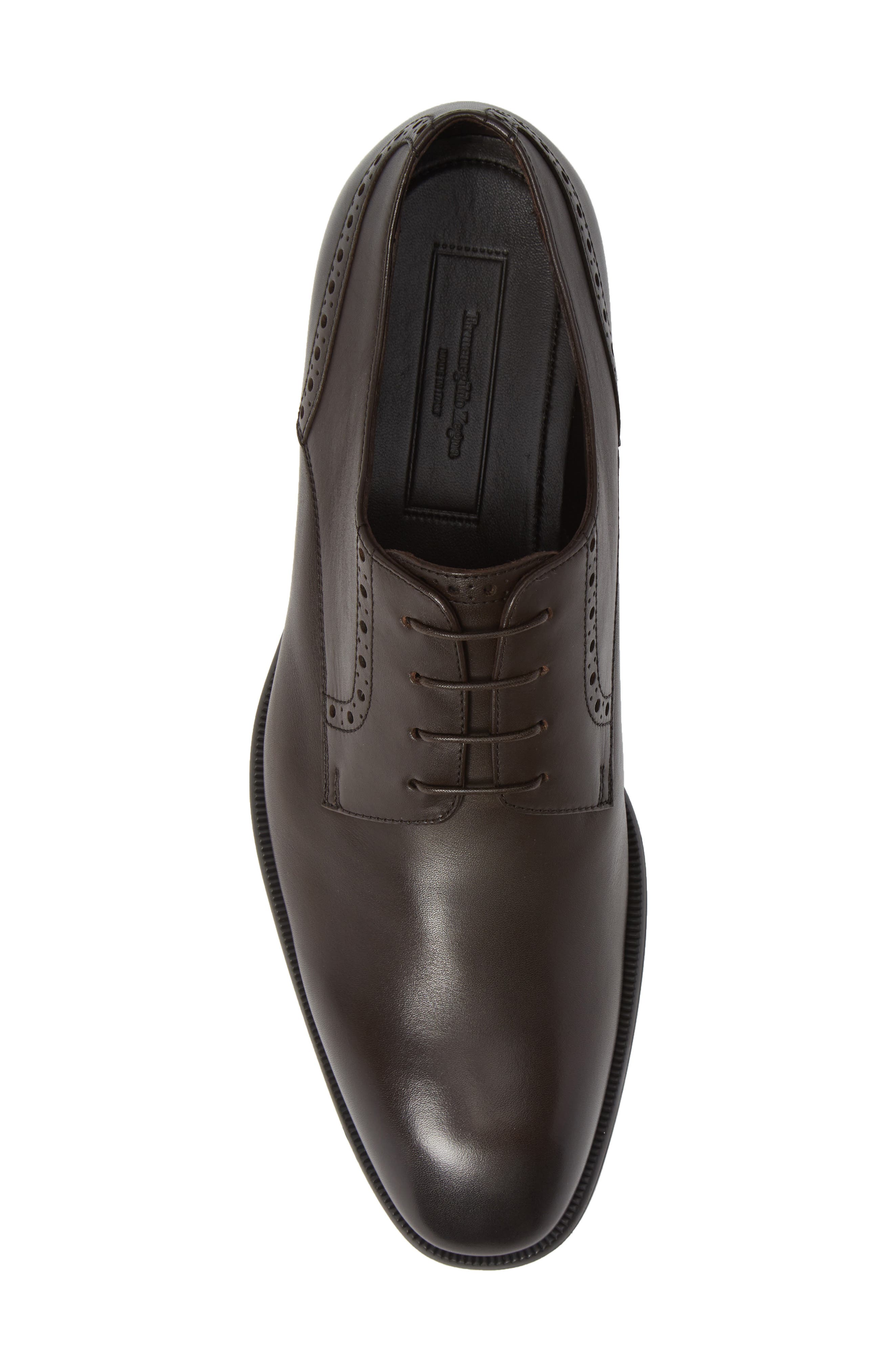 ZEGNA Ermenegildo Zegna Cap Toe Derby, Alternate, color, 