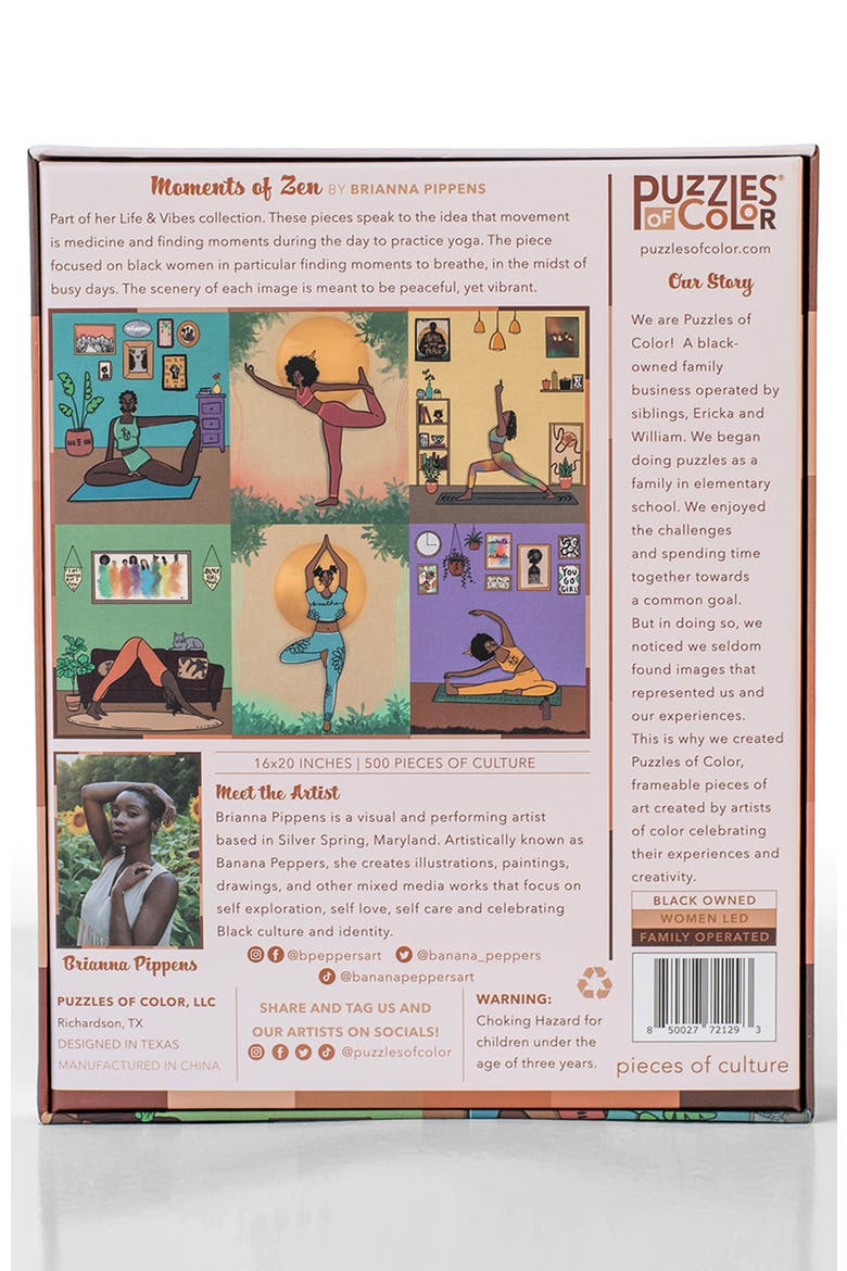 Moments of Zen - 500 Piece Puzzle, Alternate, color, Multi