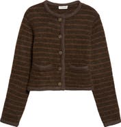 Altuzarra Mack Striped Alpaca Blend Jacket