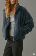 MANGO TEEN Faux Fur Coat
