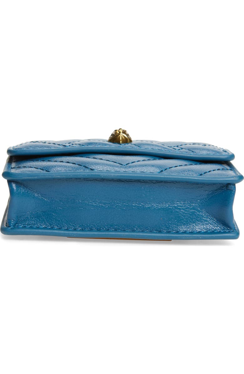 Kurt Geiger London Micro Kensington Quilted Leather Crossbody Bag, Alternate, color,