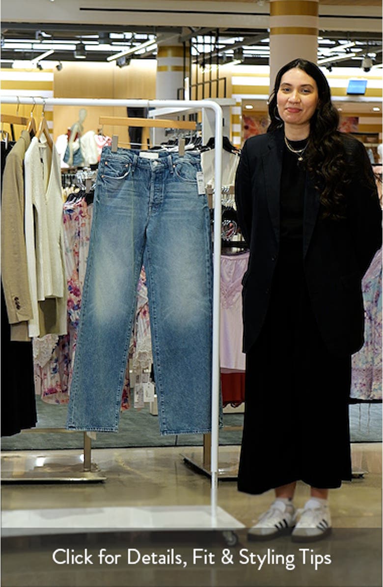 The Dodger Button Sneak Wide Leg Jeans, sales video thumbnail