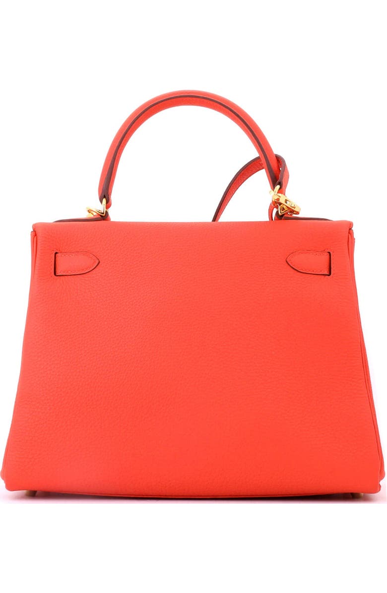 Pre-Owned Hermes Kelly Handbag Orange Togo with Gold Hardware 28, Alternate, color, Capucine