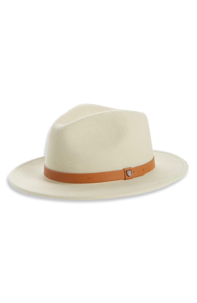 Brixton Messer Fedora Hat, Main, color,