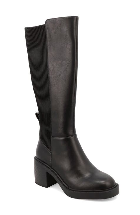 Nwt 2024 women's tall platform knee boots, sz 6