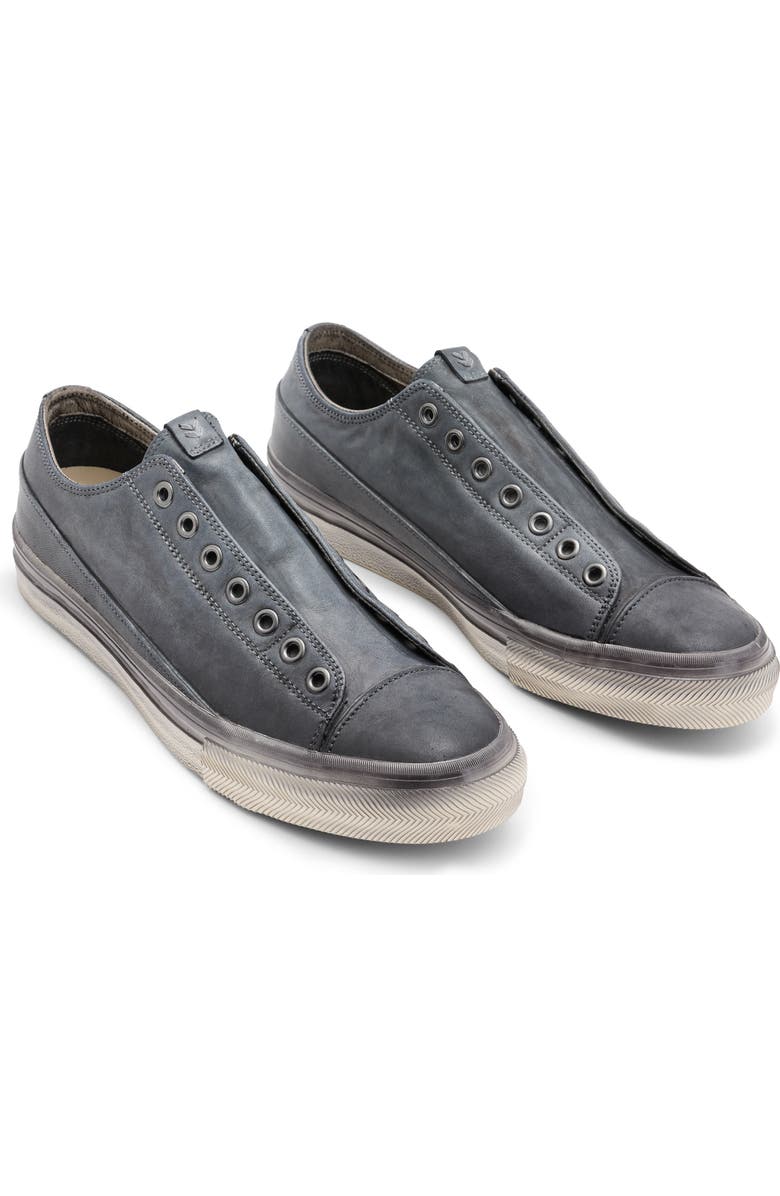 John Varvatos Laceless Low Sneaker, Main, color,